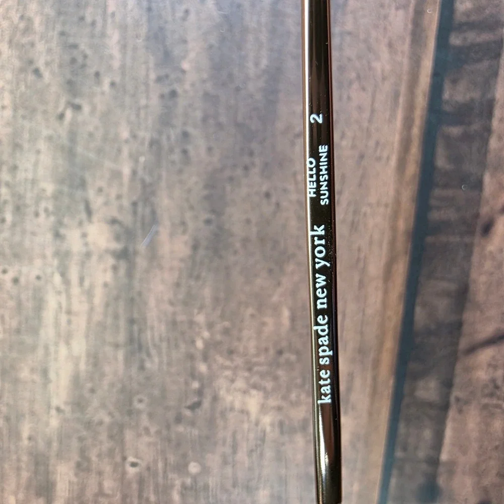 Kate Spade New York Kiyahs Rose Gold Blue Eyeglasses 53 18‎ 140 FRAMES ONLY